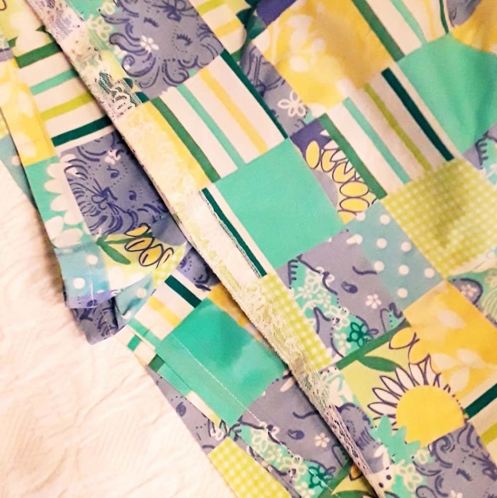 Lilly Pulitzer Patchwork Skort Mint - image 5